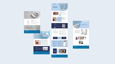 Dental Health Landing Page design graphic design landing page ui ux webdesign