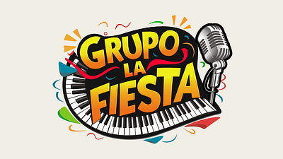 Logotipo Grupo. La Fiesta