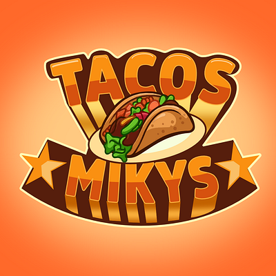 Logotipo Tacos MIKYS