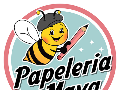 Logotipo Papeleria Maya