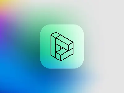 3d app logo design 3d abstract block branding creative logo design flat for sale gradient illustration isometric letter b logo logo design modern logo print unused logo vector