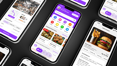 EATOPIA - Case Study UI UX case study design find food mobile mobile design restaurant ui ui ux