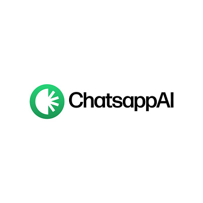 ChatsappAI Logo Design app app logo logo logo design modern logo saas logo software tech logo