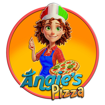 Logotipo Angie´s Pizza