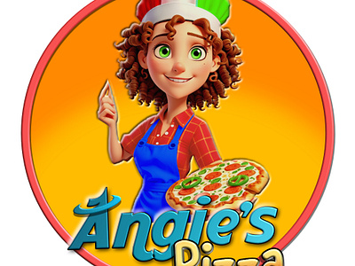 Logotipo Angie´s Pizza