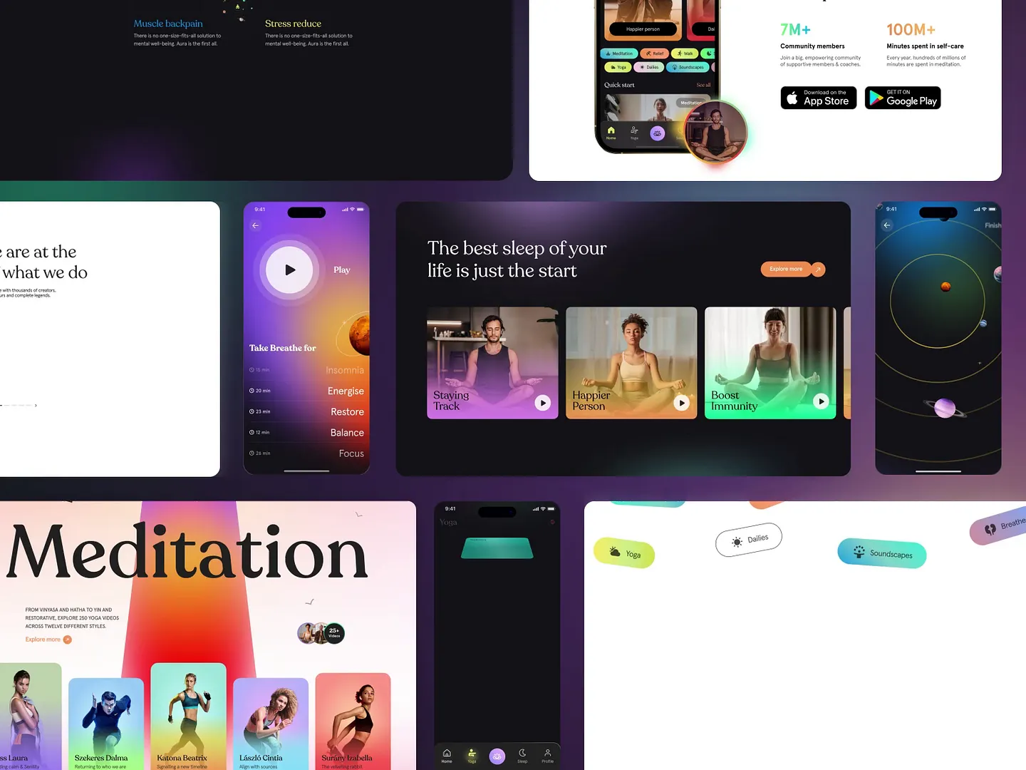 Explore the Best Meditation Website Designs for Mindfulness