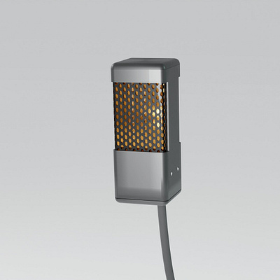 Ribbon Microphone Prototype 3d modeling 3d printing blender product design