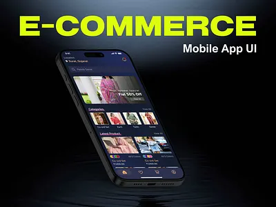 E-Commerce Mobile App UI | Zeels Kachhadiya austrailia banglore branding canada chennai design designer ecommerce illustration india mobile app mumbai pune surat ui uiux uiux design uiux designer ux