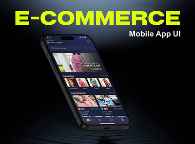 E-Commerce Mobile App UI | Zeels Kachhadiya austrailia banglore branding canada chennai design designer ecommerce illustration india mobile app mumbai pune surat ui uiux uiux design uiux designer ux