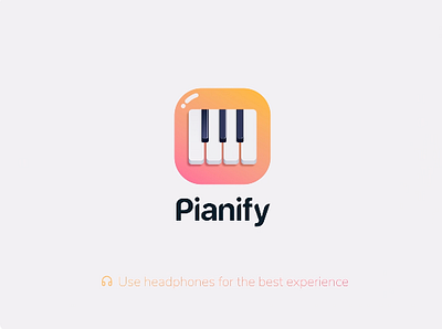 Piano App Splash Screen animation app graphic design illustration interface layout motion graphics ui uiux