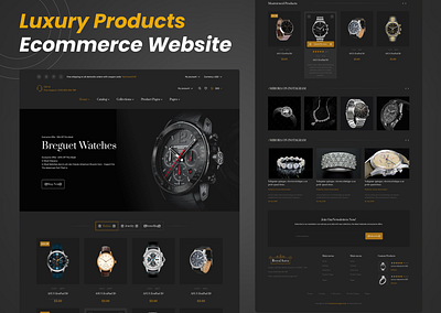 Luxury Ecommerce Website luxury ecommerce w mobile trendy website website