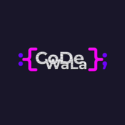 CodeWala ( IT Company Logo) art branding business creative graphic design it company logo logodesigner logoinspiration typography