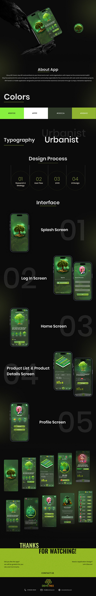 Givvy AFK Forest App android app development ios app development mobile app development