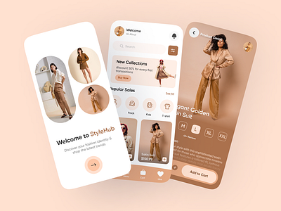 Fashion E-Commerce App Design app app design figma design graphic design ui uiux ux