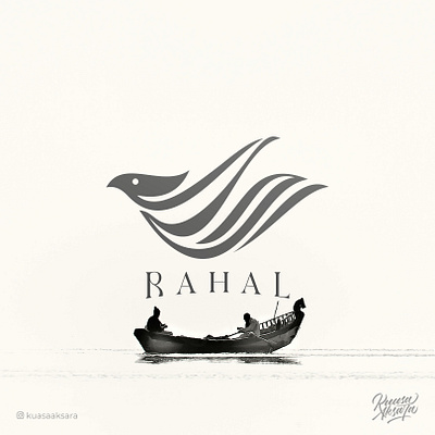 Rahal Arabic Logo Design | شعار عربي لوقو لوجو رحال brand brand identity branding company logo graphic design grid logo lettering logo logo concept logo ideas logo inspiration logomark logotype ra7al rahal symbols travel traveler travelers typography