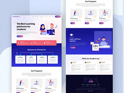 Website background branding colors creative design designer dribbble education explore gradient graphic design illustration inspiration logo logodesign study ui uiux webdesign websitedesign