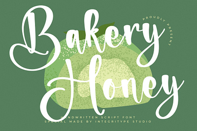 Bakery Honey - Handwritten Script Font style