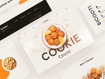 Bicooni Bakery web-design agent ai animation branding business cookie crypto ecommerce illustration money products restaurent uiux webdesign