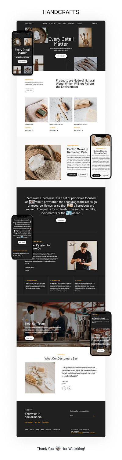 Handcrafts figma design handcrafts design handcrafts template professional design responsive design seo optimized template ui design webdesign webflow webflow design webflow designers webflow template webflow webdesign webflow website website design website templates