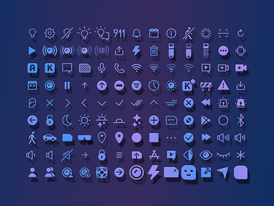 Kuna-SE custom icons ai branding camera car connection design icon icons illustration logo person pictogram sparkles