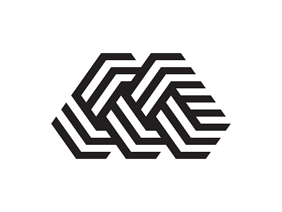 M 3d branding design lettermark logo logodesign logodesigner m minimal modern monogram