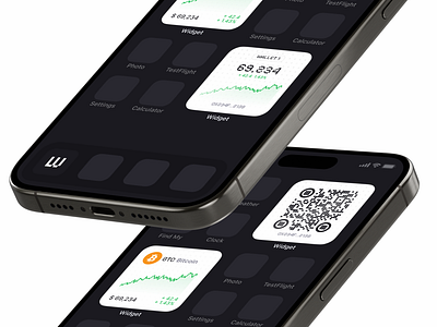Crypto Wallet App UI Kit - Widgets 2 app crypto design system ui ui kit ux wallet web3 widgets