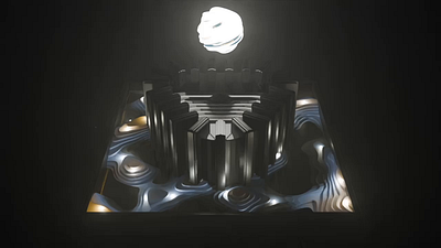 Arena Scene 3d animation