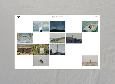 Photography Website Exploration agency branding design exploration illustration photography portfolio