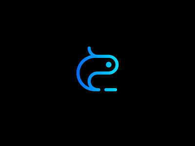 Fish Logo Concept | Letter E | Unused logo aqua aquatic branding creative fish gradient iconic letter e line logo logo logomark minimalistic modern oceanic symbolic visual identity