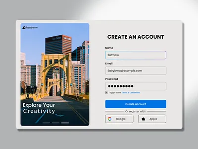 Login and Registration branding city graphic design login signin ui