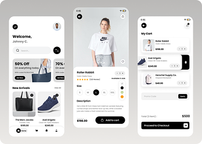 E-commerce Store | Mobile App app design e commerce mobile app store ui ux