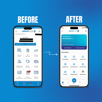 Homepage Redesign app design bank app redesign revamp