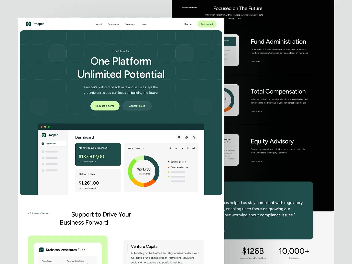 Streamlined Payment History Page Design for Financial Platforms