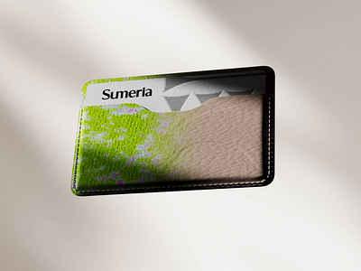 Sumeria - Custom Wallet 3d 3d animation 3d render animation app c4d card credit card finance fintech product animation render wallet