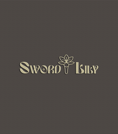 Sword Lily Logo art artist branding business designer graphic design instagram logo logobrand logodesigner logomark logomurah ui