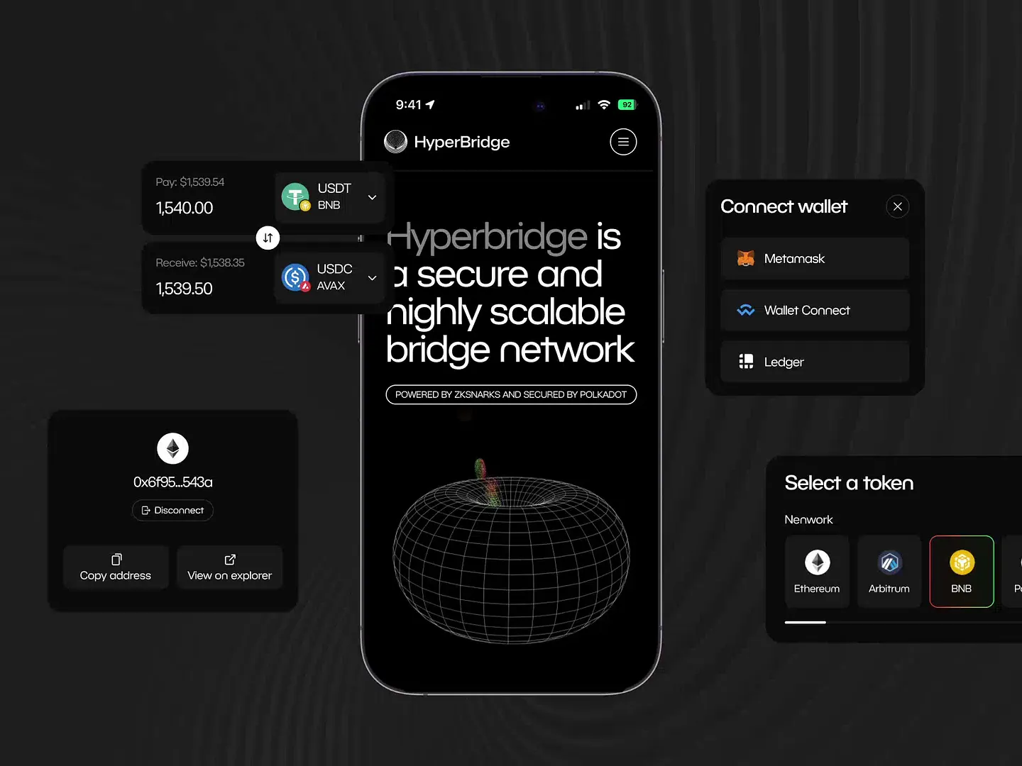 HyperBridge: A Cutting-Edge Cryptocurrency Website for Seamless Transactions