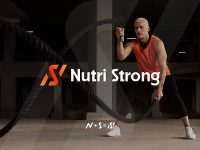 Nutri Strong - Branding proposal branding colors design fitness graphic design icons logo mockup nutri nutrition slogan sports strong typography