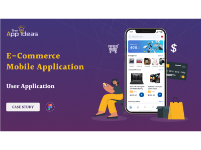 E-Commerce Mobile Application android app app design graphic design mobile app development ui