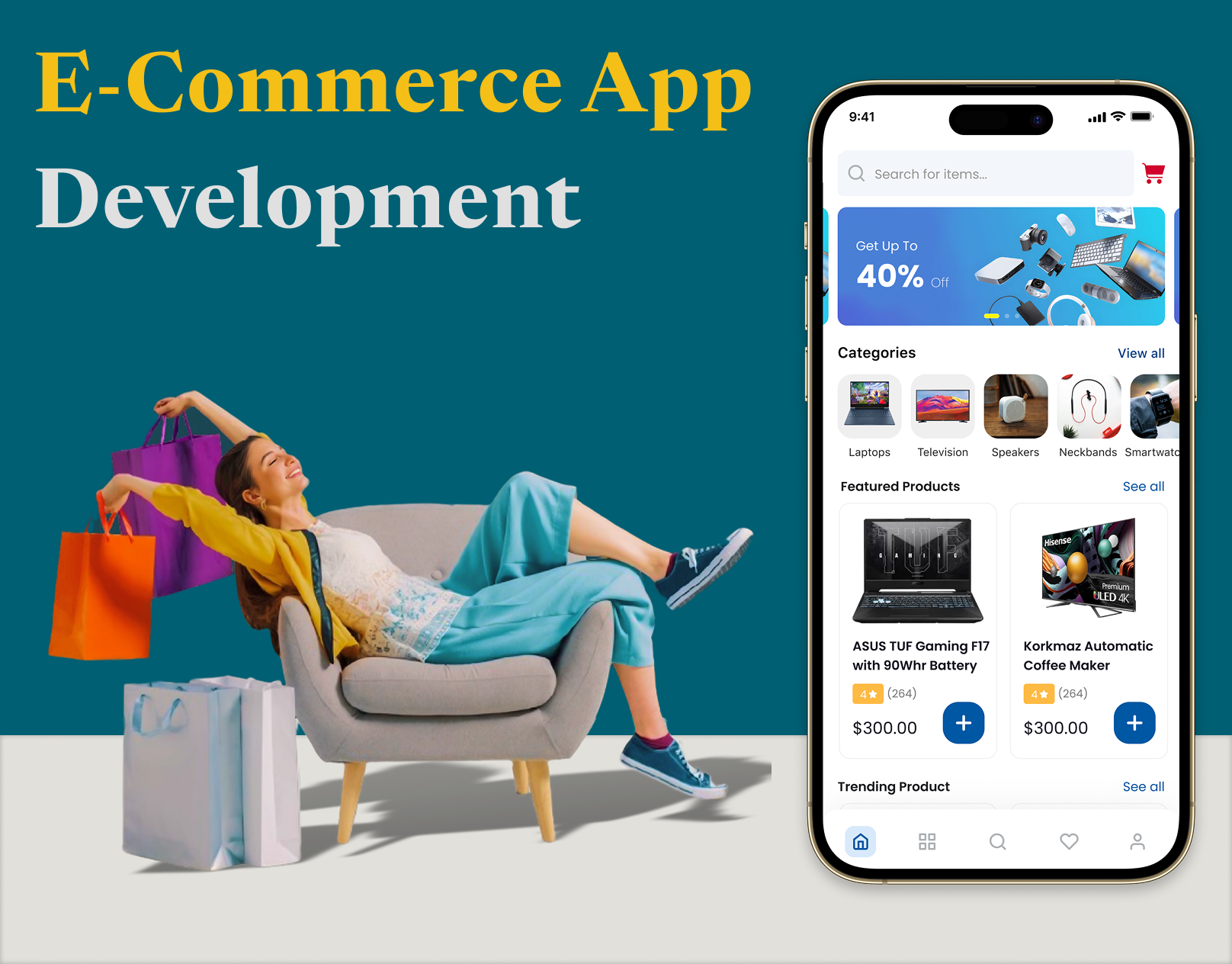 E-Commerce App – Connect Customers, Vendors & Admins appdevelopment customervendoradmin digitalstore ecommerceapp mobilecommerce multivendorapp onlinestoreapp sellonline shoppingapp theappideas