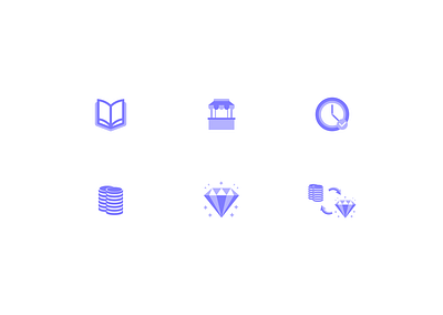 Icons for crypto wallet project