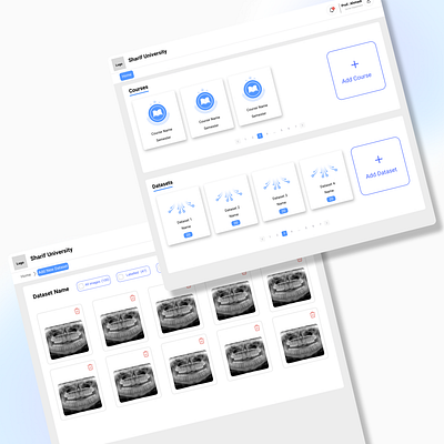 Dashboard for University of Tehran adminpannel design product design ui uiux