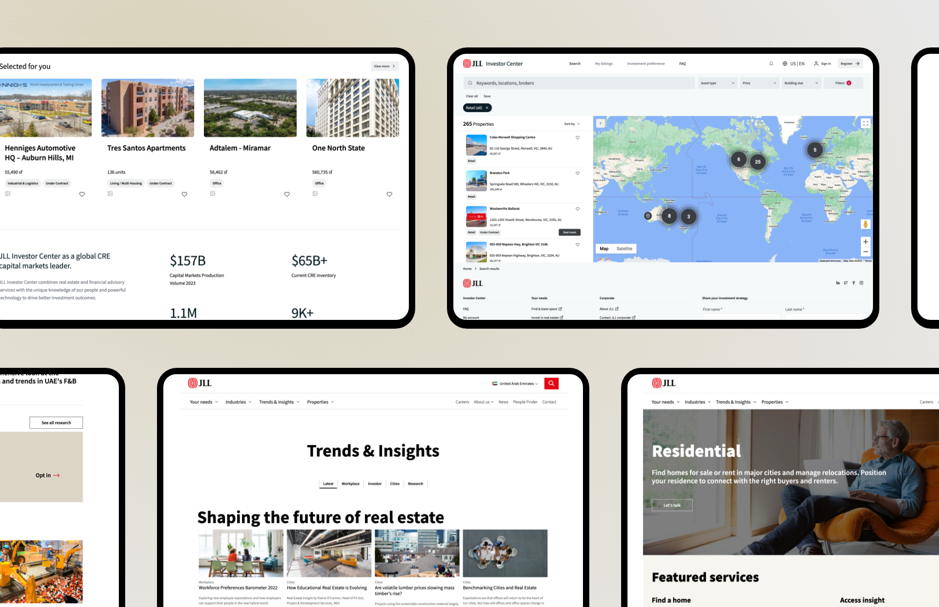 Property Listing Website Redesign