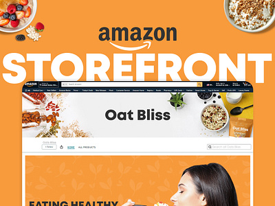 Amazon Storefront Design | CPG Products | Brandstore a content a content design amazon a content amazon listing amazon listing design amazon product listing design graphic design illustration storefront design