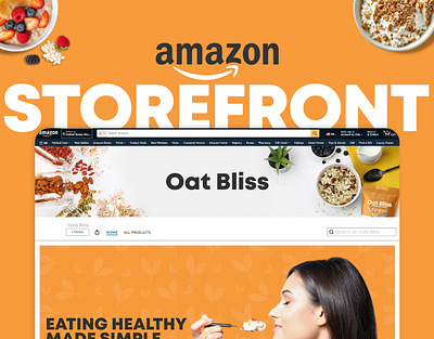 Amazon Storefront Design | CPG Products | Brandstore a content a content design amazon a content amazon listing amazon listing design amazon product listing design graphic design illustration storefront design