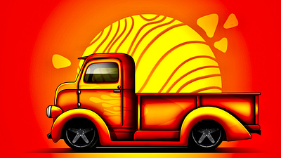 Truck animation animator illustration illustration art illustrator