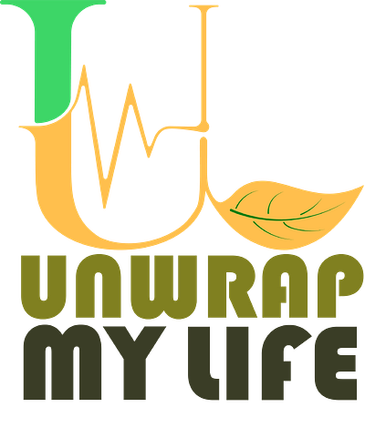 Logo design- Unwrap My Life branding design graphic design icon illustration logo typography vector