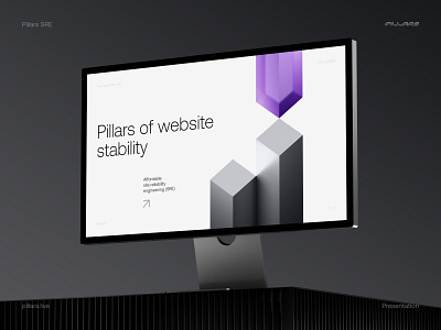 Pillars - SRE Platform Website Presentation dailyui dashboard design interface product product design service startup ui ui design uidesign uiux ux ux design web web design webdesign website