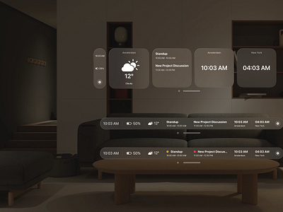 Akari Live Bar for Apple Vision Pro app apple vision pro product design spatial computing ui visionos