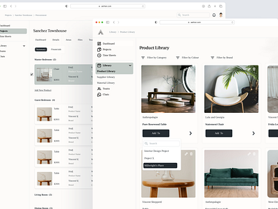 Aether beautiful design challenge clean dailyui design inspiration interior design logo management app minimal mythology platform project management simple team management ui user experience user interface ux