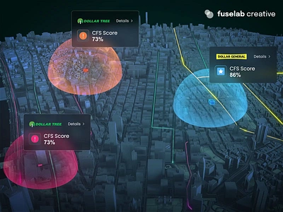 Urban Entity Insights CFS Score animation booking app building dashboard design digital agency interaction interface map map data viz map design product design property design real estate real estate tech residential interface residents ui